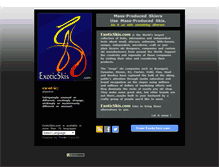 Tablet Screenshot of exoticskis.com